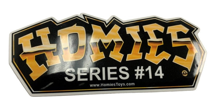 HOMIES SERIES 14 - ZIPLOC BAG OF 1 COMPLETE SET OF 24 FIGURES