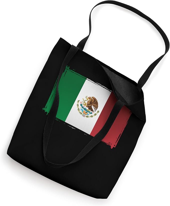 Mexico Flag Tote Bag - Bandera de México Design