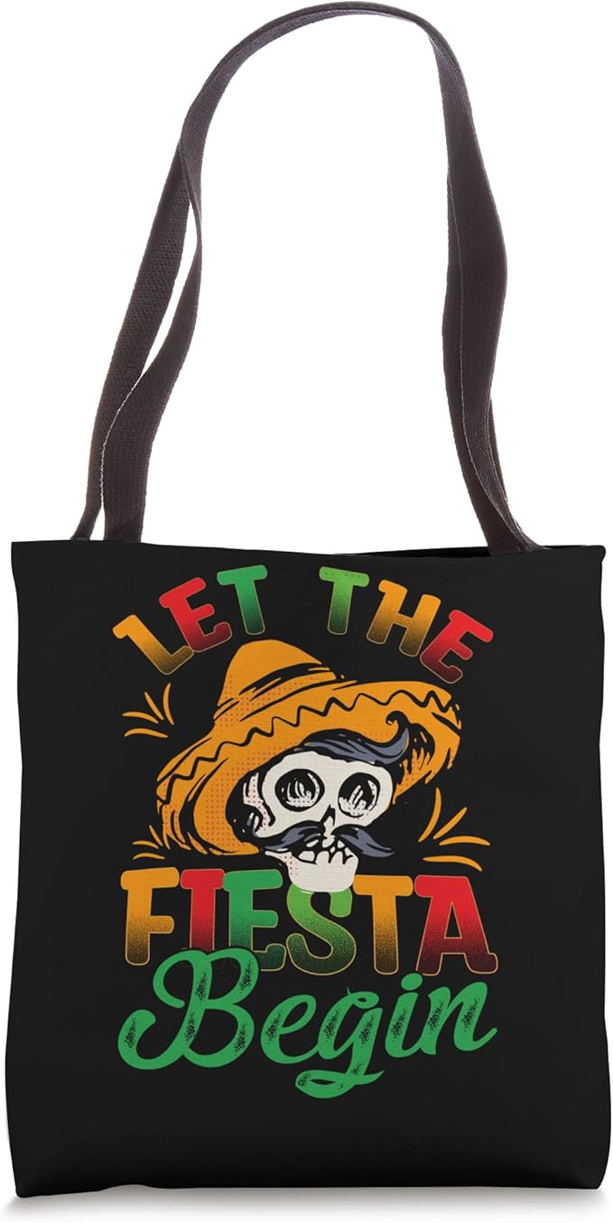 Mexican Cinco De Mayo Party Tote Bag - Let The Fiesta Begin Design