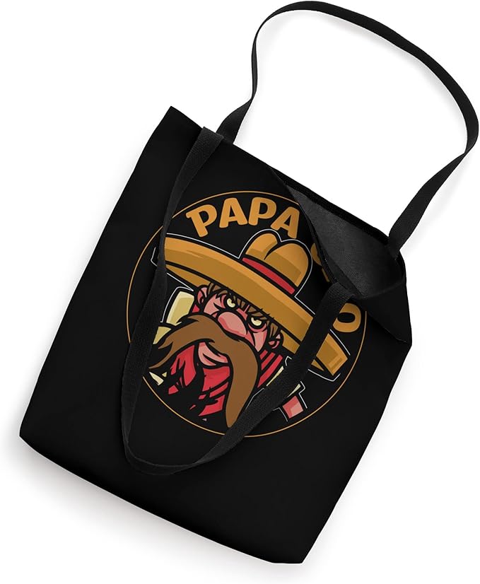 Mexican Cinco de Mayo Party Papa Cito Tote Bag - Festive Celebration Accessory