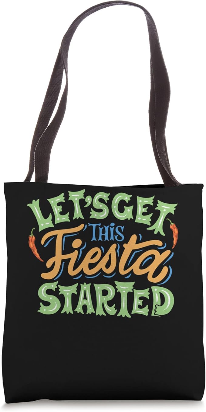 Mexican Cinco de Mayo Party Tote Bag - Festive Fiesta Accessory (Copy)