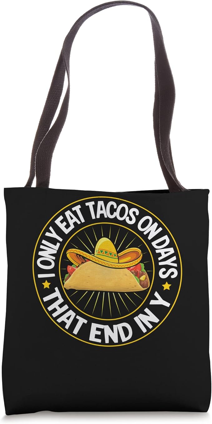 Mexican Cinco de Mayo Tacos Party Tote Bag – Fun and Festive Accessory