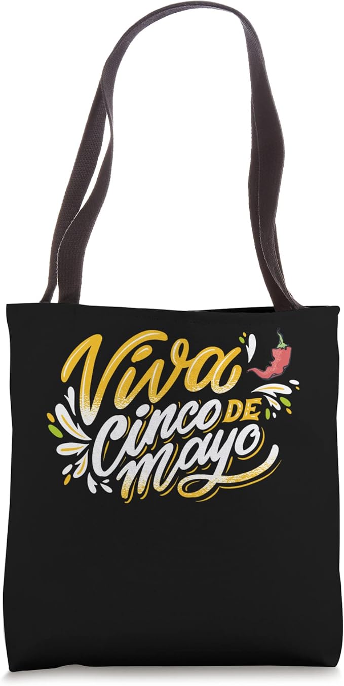 Mexican Cinco De Mayo Party Tote Bag - Viva Cinco De Mayo Design