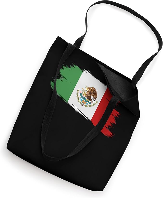 Bandera Mexicana Mexico Flag Vintage T-Shirt and Tote Bag Combo