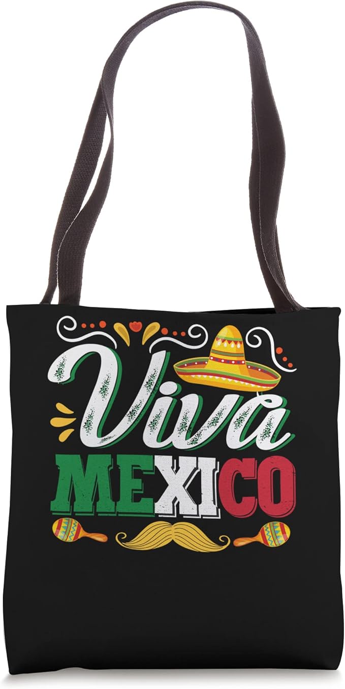 Mexican Cinco de Mayo Party Tote Bag - Viva Mexico Design