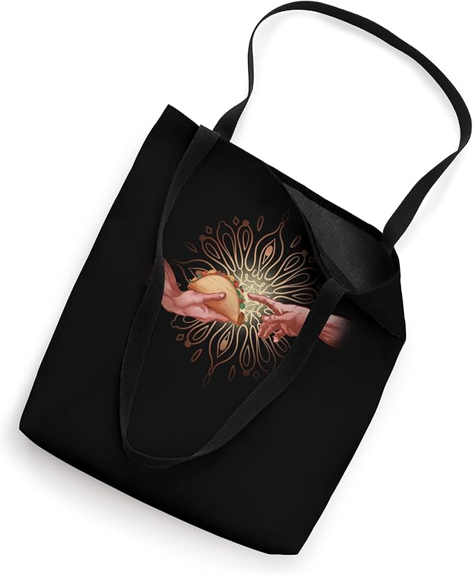 Taco Creation Funny Mexican Chicano Art Tote Bag - Unique & Stylish