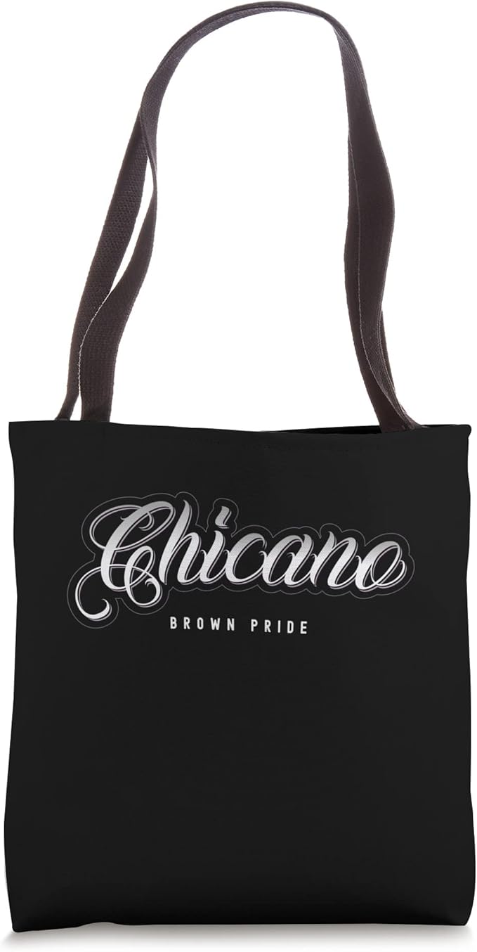 Chicano Brown Pride Mexican Hombre Retro Tote Bag - Stylish & Unique