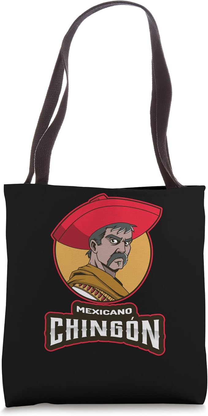 Mexicano Chingon Chicano Mexican Men Tote Bag - Stylish and Durable