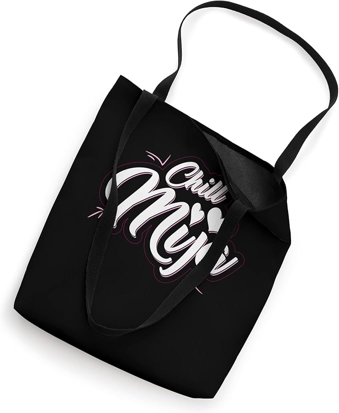 Chill Mija Latina Mujer Vintage Tote Bag - Cute Mexican Women Design