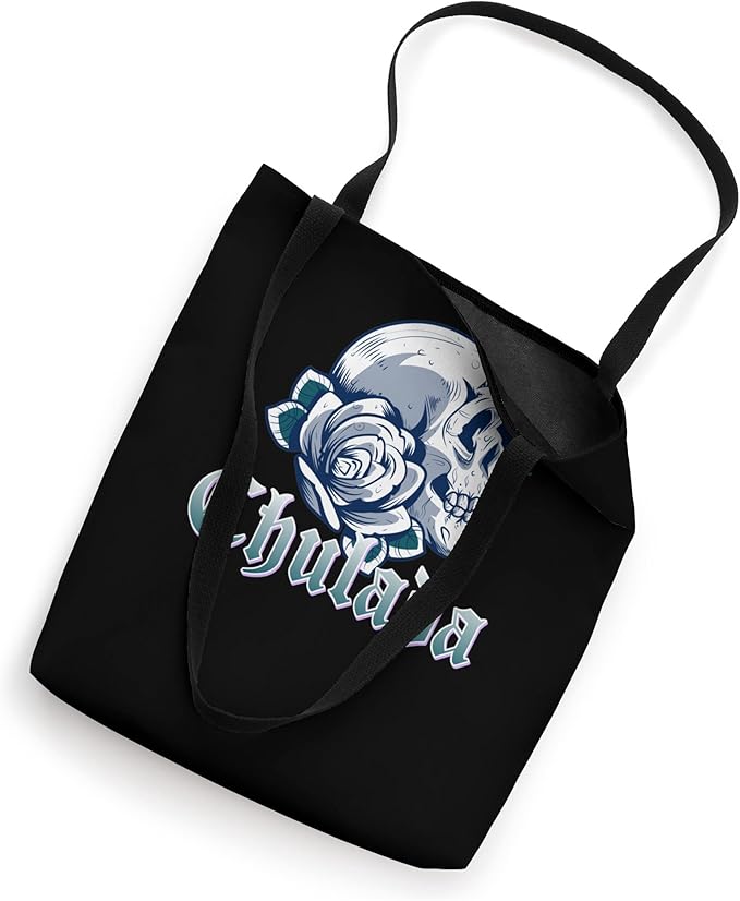 Chulada Skull Vintage Mexicana Mujer Women’s Tote Bag