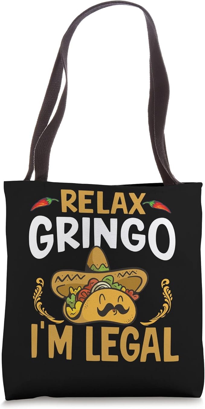 Mexican Cinco De Mayo Party Taco Tote Bag - Festive Party Accessory