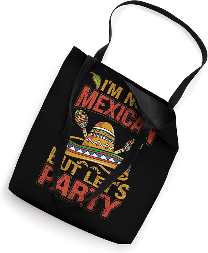 Mexican Cinco de Mayo Party Sombrero Tote Bag - Festive & Stylish