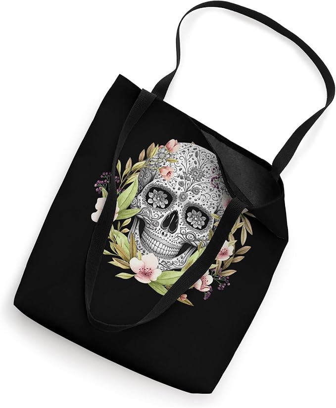 Calaveras Mexican Día de los Muertos Tote Bag for Men and Women