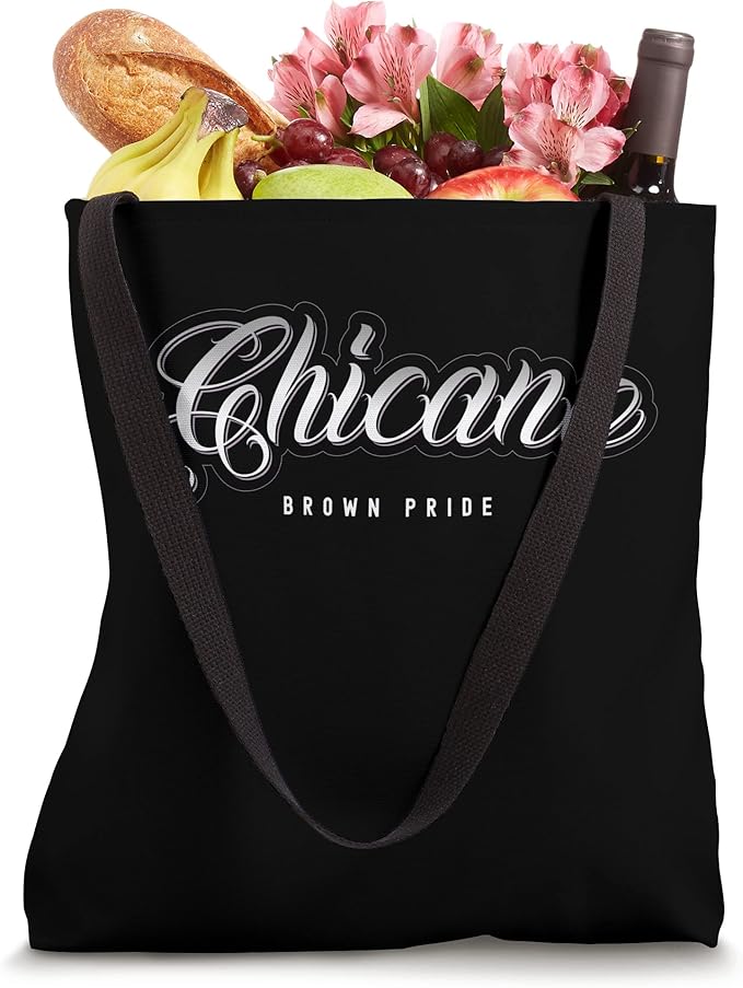 Chicano Brown Pride Mexican Hombre Retro Tote Bag - Stylish & Unique