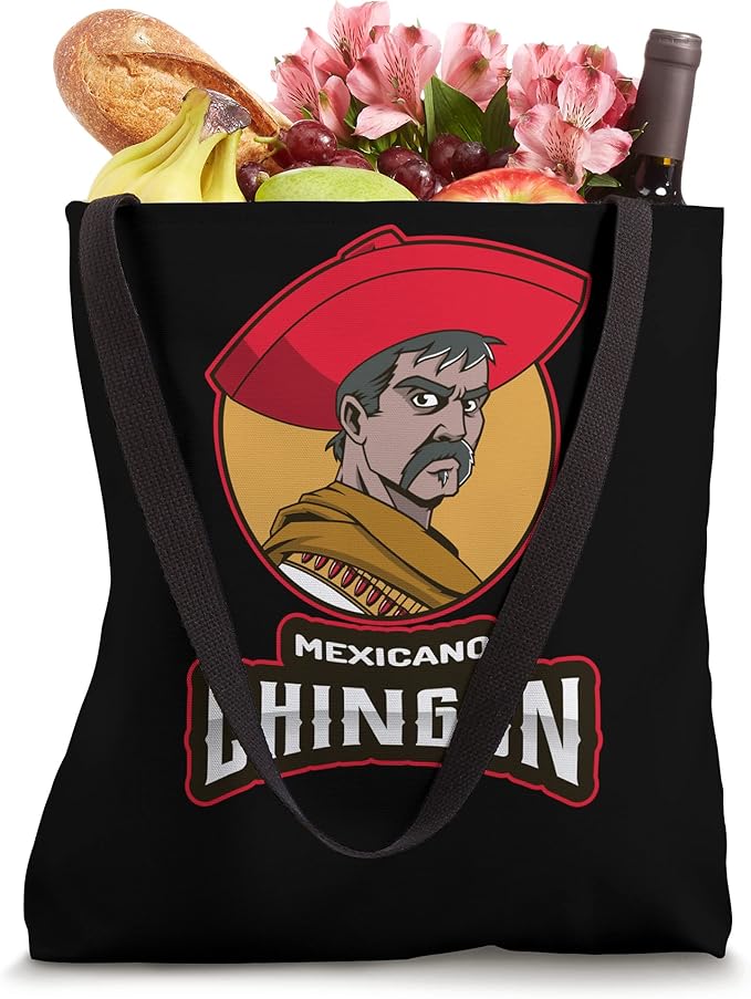 Mexicano Chingon Chicano Mexican Men Tote Bag - Stylish and Durable