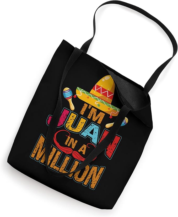 Mexican Cinco de Mayo Party Juan in a Million Tote Bag - Fun Celebration Accessories