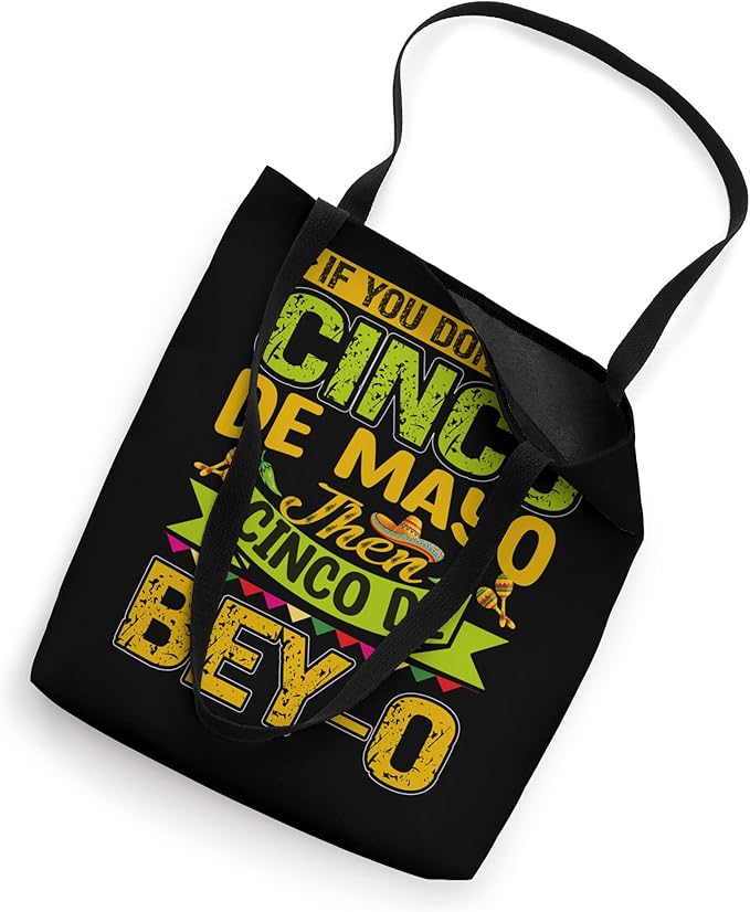 Mexican Cinco De Mayo Party Tote Bag - Festive & Colorful Design