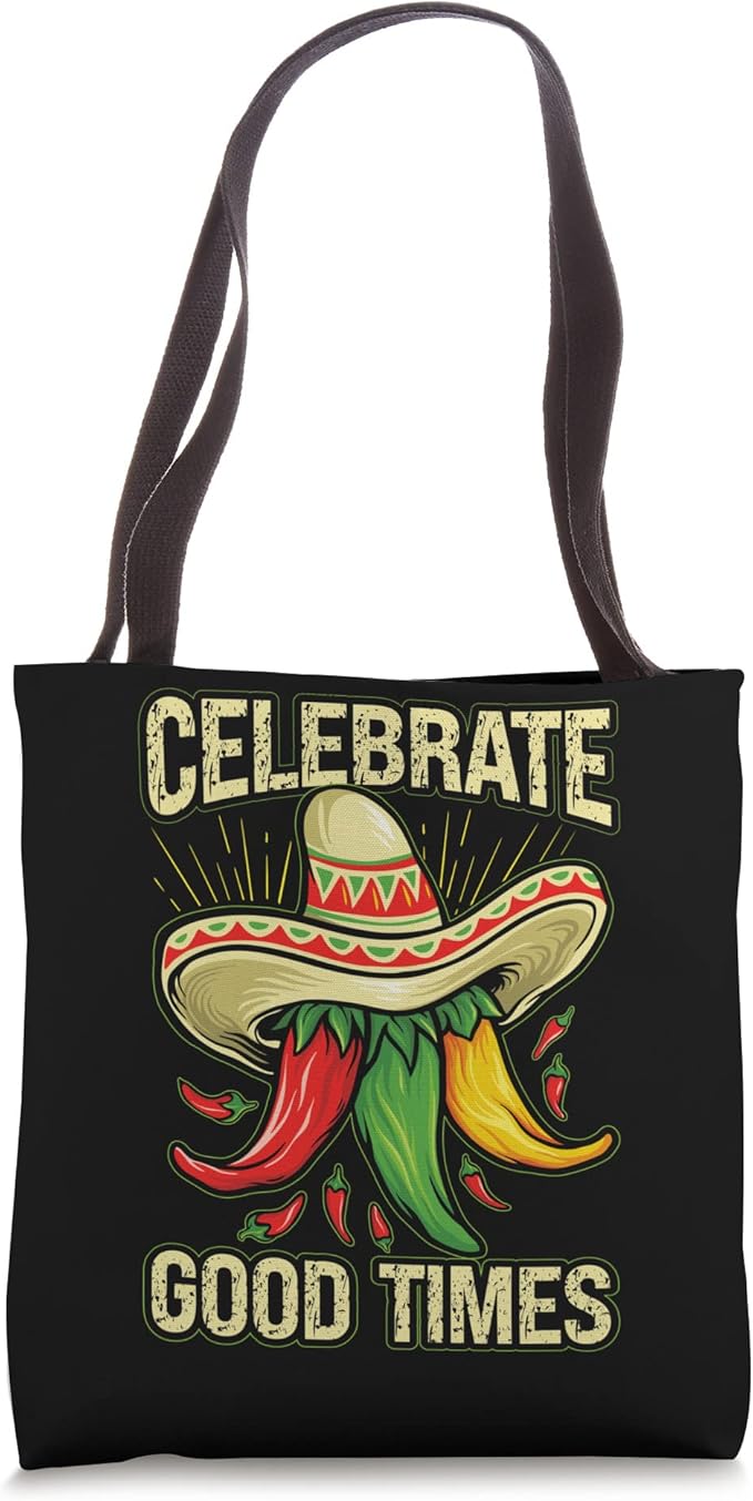 Mexican Cinco de Mayo Party Tote Bag - Festive and Durable