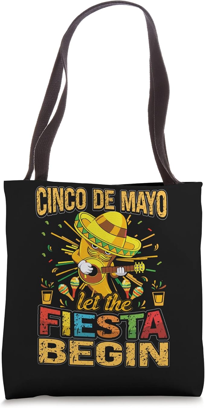 Mexican Cinco de Mayo Party Tote Bag - Festive Design for Celebrations