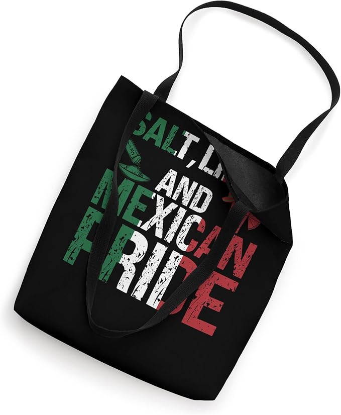 Mexican Cinco De Mayo Party Tote Bag - Mexico Flag Pride Design