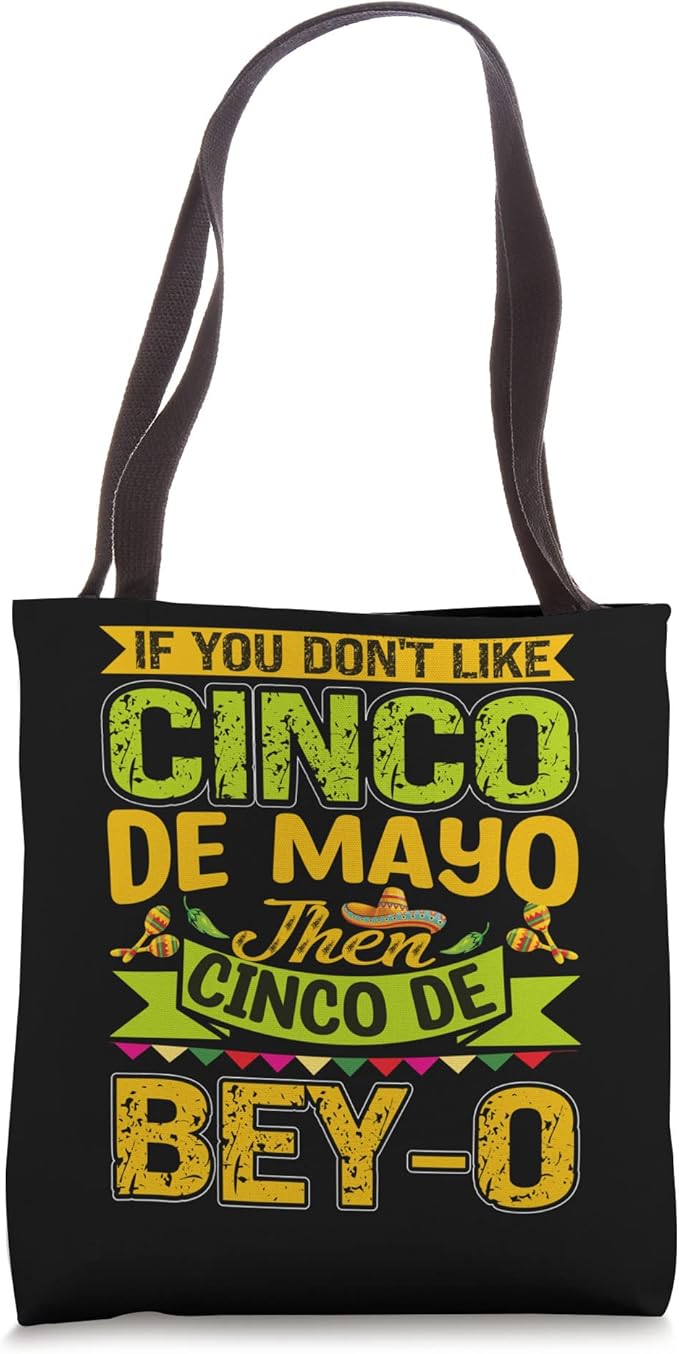 Mexican Cinco De Mayo Party Tote Bag - Festive & Colorful Design