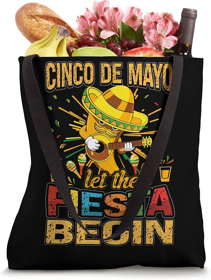 Mexican Cinco de Mayo Party Tote Bag - Festive Design for Celebrations