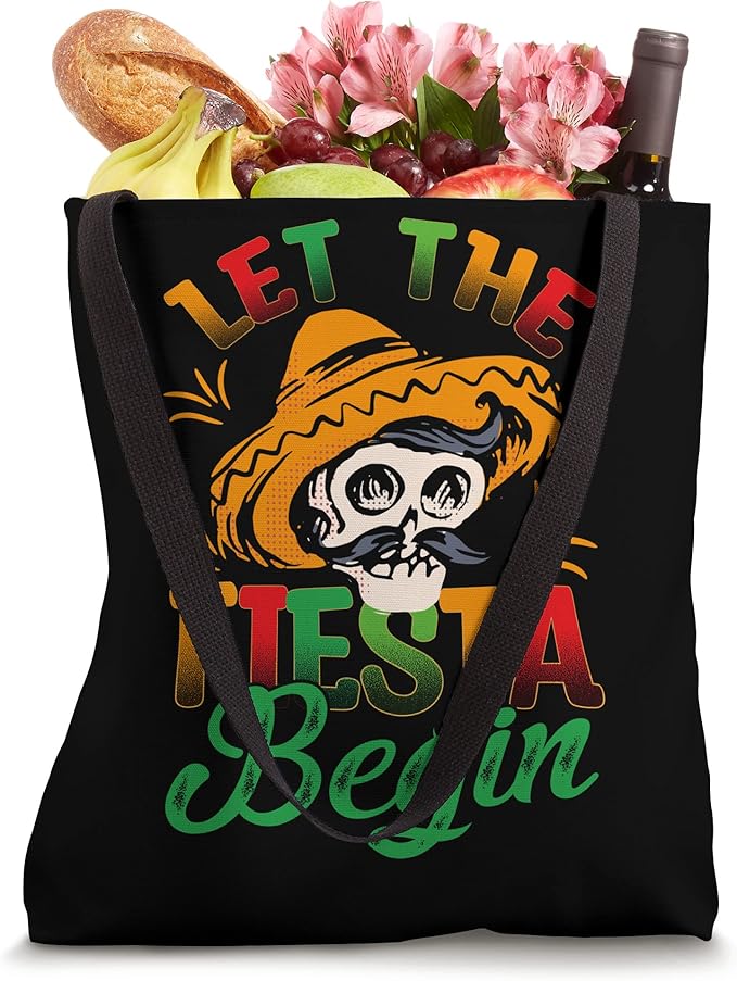 Mexican Cinco De Mayo Party Tote Bag - Let The Fiesta Begin Design