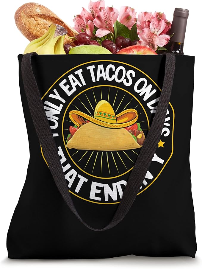 Mexican Cinco de Mayo Tacos Party Tote Bag – Fun and Festive Accessory