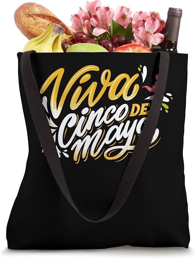 Mexican Cinco De Mayo Party Tote Bag - Viva Cinco De Mayo Design