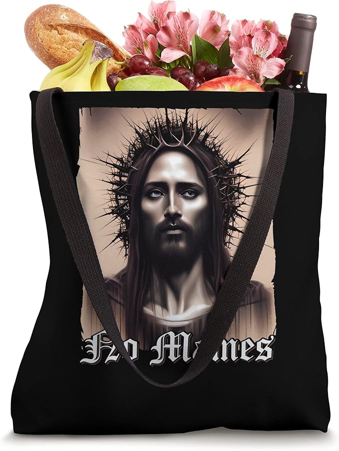 No Mames Jesus Mexican Chicano Pride Latino Tote Bag - Unique Cultural Statement