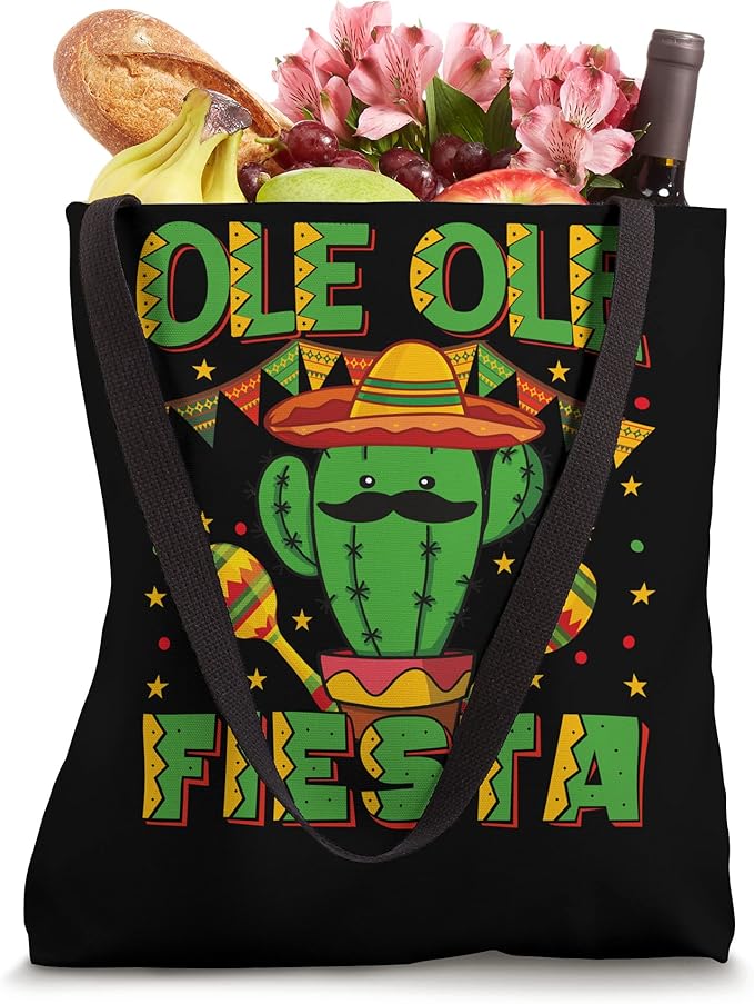 Mexican Cinco de Mayo Party Tote Bag - Ole Ole Fiesta Style