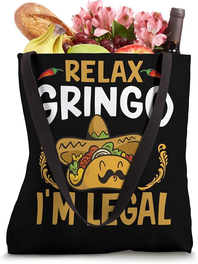 Mexican Cinco De Mayo Party Taco Tote Bag - Festive Party Accessory