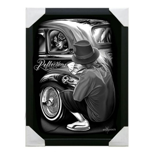 Reflections - Small Framed Canvas Art - 12" x 16"