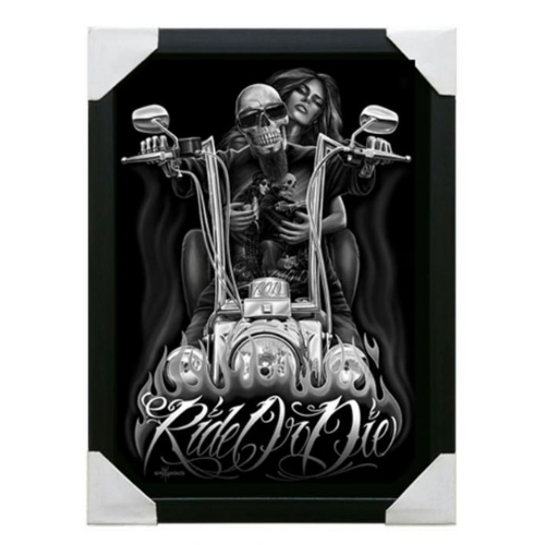 ROD - My Old Lady - Small Framed Canvas Art - 12" x 16"