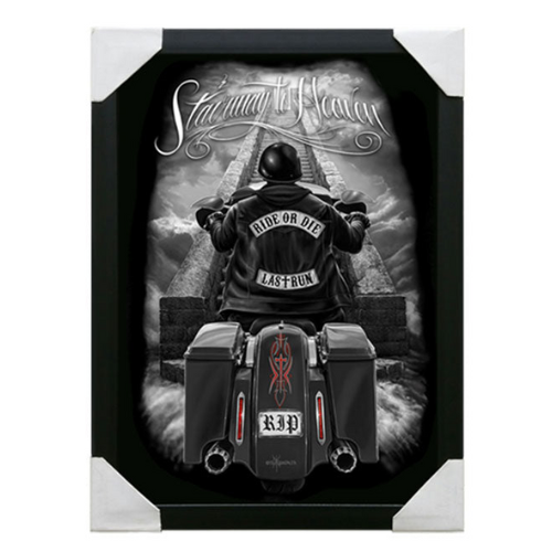 ROD - Stairway to Heaven - Small Framed Canvas Art - 12" x 16"