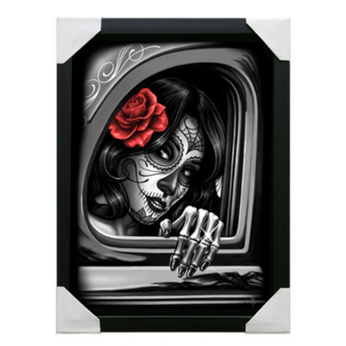 Taken - Small Framed Canvas Art - 12" x 16"