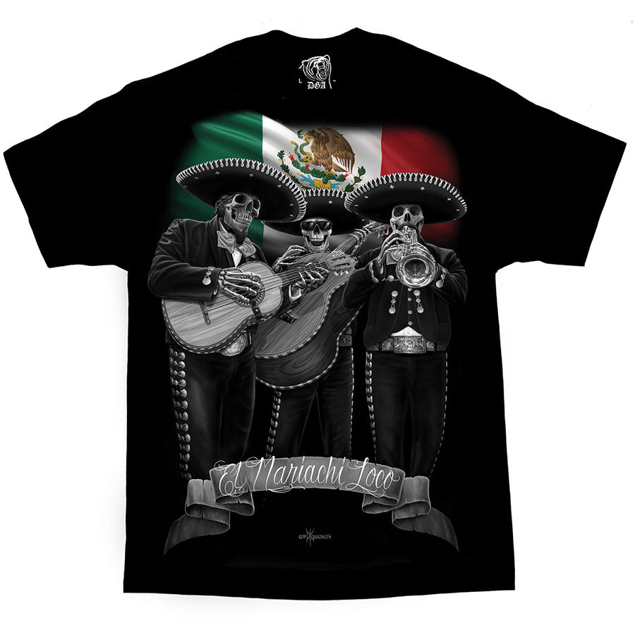 DGA Tees - EL MARIACHI LOCO Men's Tee