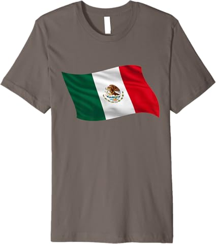 Mexican Flag T-Shirt - Premium Mexico Bandera Camiseta for Men & Women