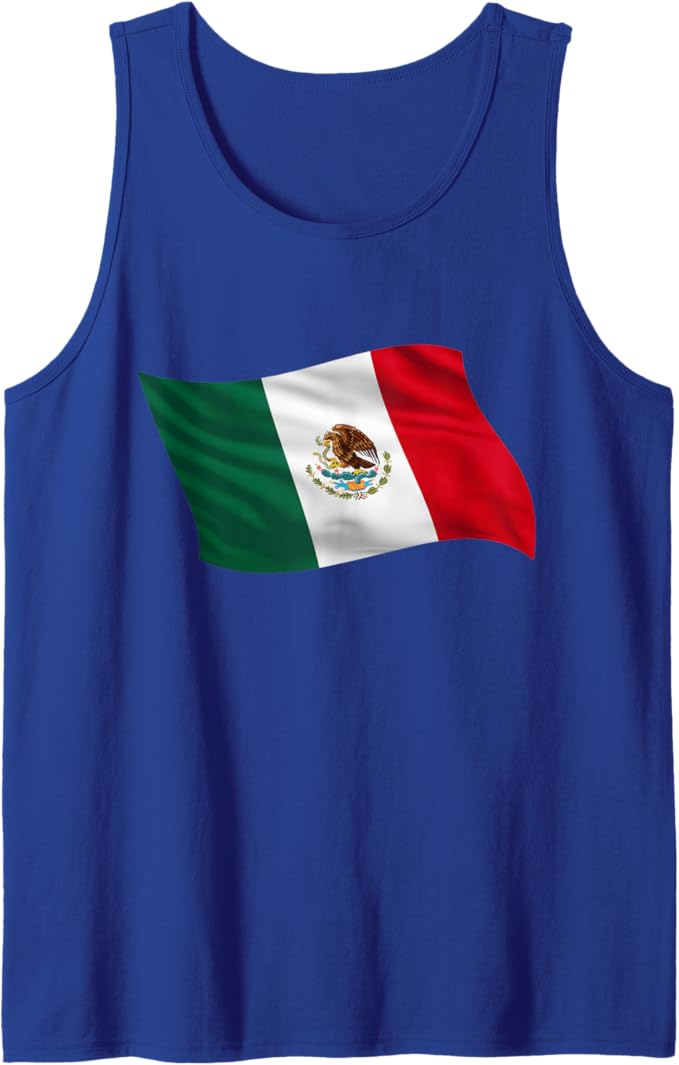 Mexico Flag Men Tank Top – Bandera Mexicana Camiseta