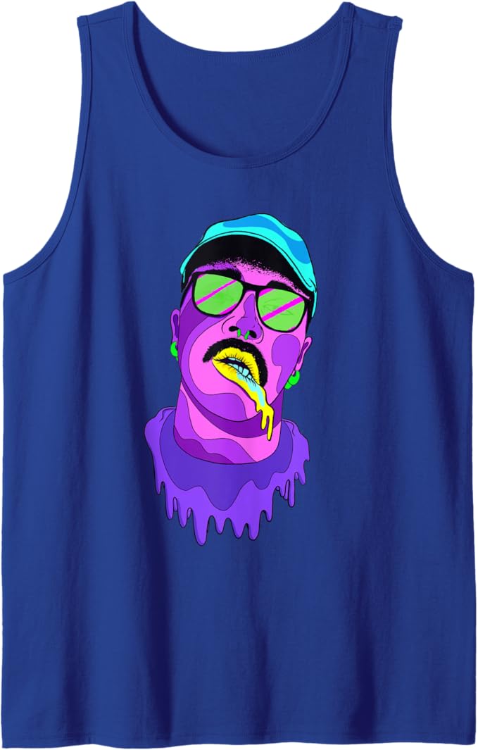 80s Chicano Retro Aesthetic Men Tank Top