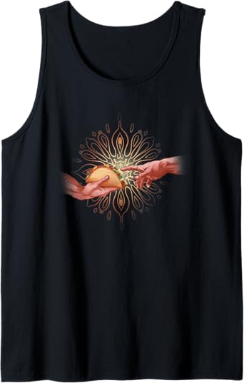 Funny Taco Creation Mexican Chicano Art  Men Tank Top – Unique & Stylish Tees