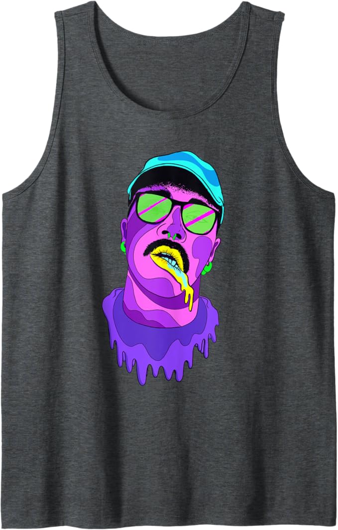 80s Chicano Retro Aesthetic Men Tank Top