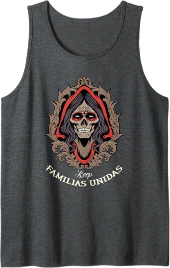 Familias Unidas Mexican Calaveras Skull Chicano Men Tank Top – Bold & Stylish Apparel