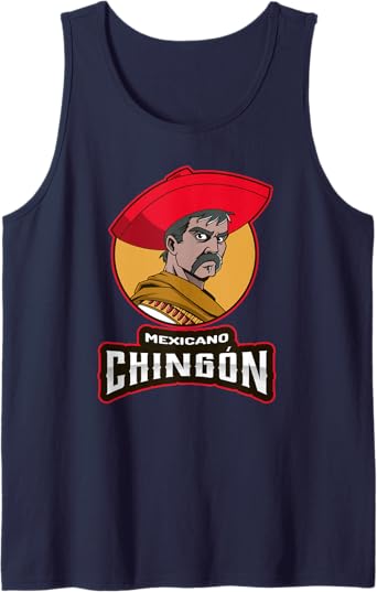 Mexicano Chingon Chicano Tank Top for Mexican Men