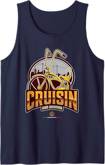 Chicano Lowrider Bike Men Tank Top – Cruisin' and Groovin' Mexican Style
