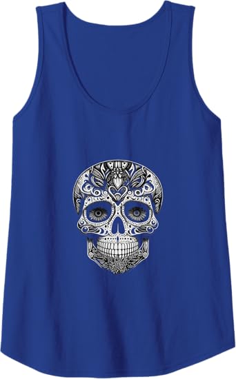 Dia de los Muertos Skull Calaveras Women Tank Top - Day of the Dead Mexico Shirt