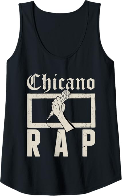 Chicano Rap Vintage Mexican Hip Hop Culture Women Tank Top | Retro Streetwear