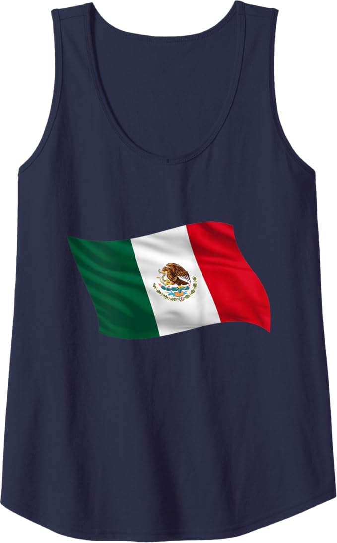 Mexico Flag Women Tank Top – Bandera Mexicana Camiseta