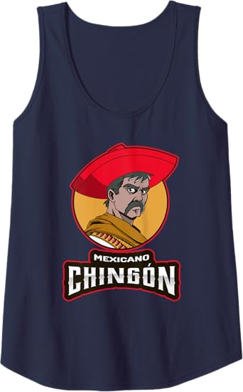 Mexicano Chingon Chicano Tank Top for Mexican Women