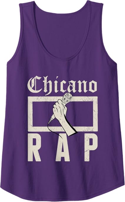 Chicano Rap Vintage Mexican Hip Hop Culture Women Tank Top | Retro Streetwear